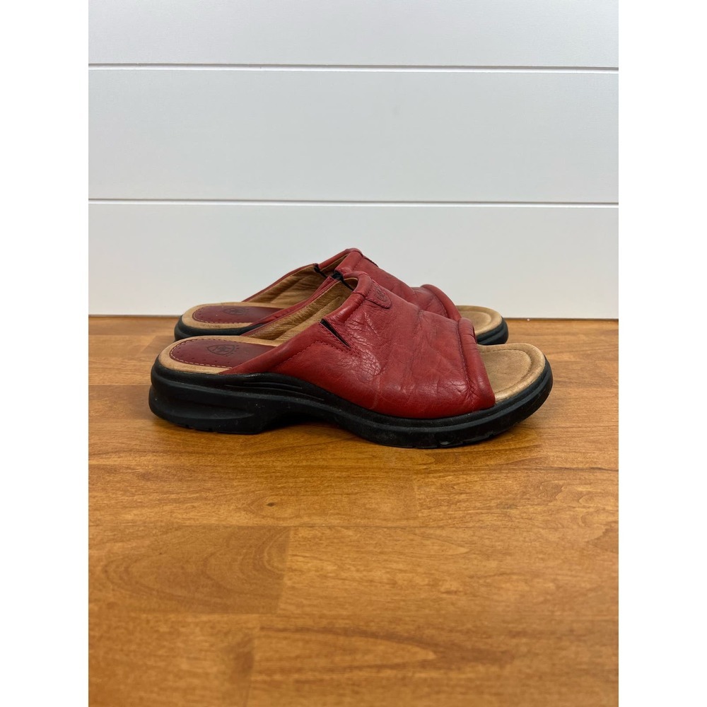 Ariat Bridgeport sandals leather slides size 9 comfort